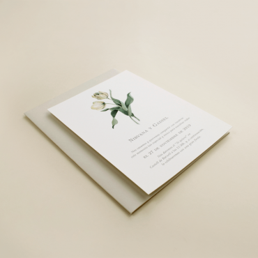 Sobres de colores para invitaciones de boda